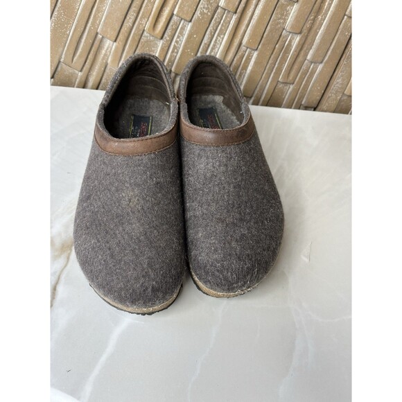 Haflinger Grizzly Buffalo Clogs Mules Slippers Wool Slip On Shoes 37 Us 8 Women main image 6